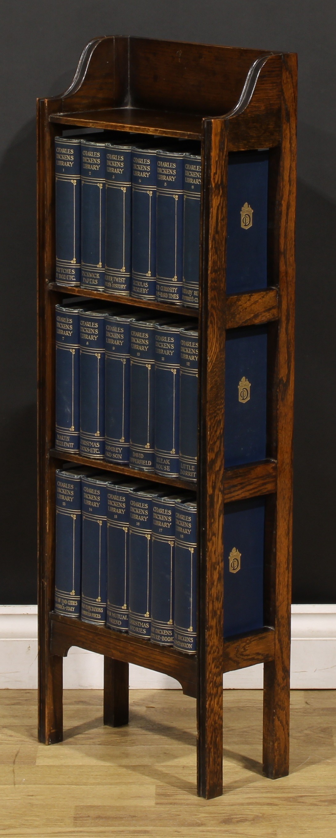 An early 20th century child’s library, The Educational Book Co, London 1910, comprising oak bookcase - Image 3 of 4