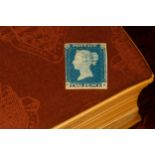 Stamps - GB QV 1840 2d Blue, SG: 5, mounted mint, three margins, lettered MA, cat £38,000,