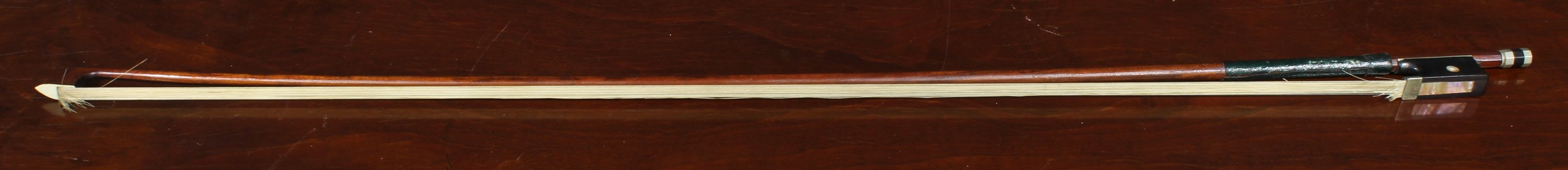 A violin, the two-piece maple back 35.5cm long excluding button, paper label printed Copy of Gio - Image 12 of 14