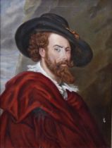 After Peter Paul Rubens (early 20th century) Portrait, oil on canvas, 60.5cm x 44.5cm