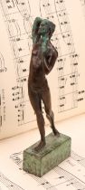 Tom Merrifield (1932-2021), a bronze figure, Troilus, numbered 3/75, 14cm high