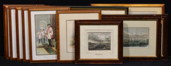 Interior Decoration - furnishing prints, the Duke of Edinburgh in Australia; HMS Galatea, entering