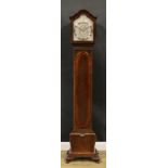 An early 20th century mahogany regulator longcase clock, by Gillett & Johnston (Croydon, London,