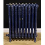 Salvage & Reclamation - a late Victorian cast iron radiator, The Beeston Decorated, by the Beeston