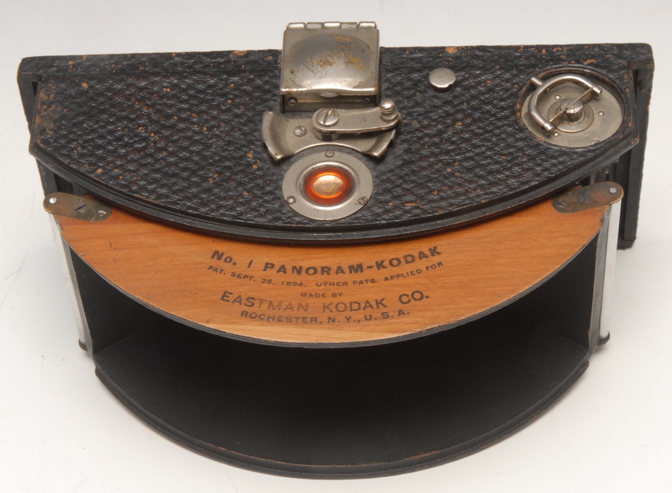 Photography - A rare and unusual Kodak No.1 Panoram- Kodak 105 roll film swing-lens panoramic camera - Image 5 of 6