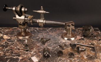 Horology - a comprehensive collection of watchmaker's lathe tools Provenance: Owned and used by Eric