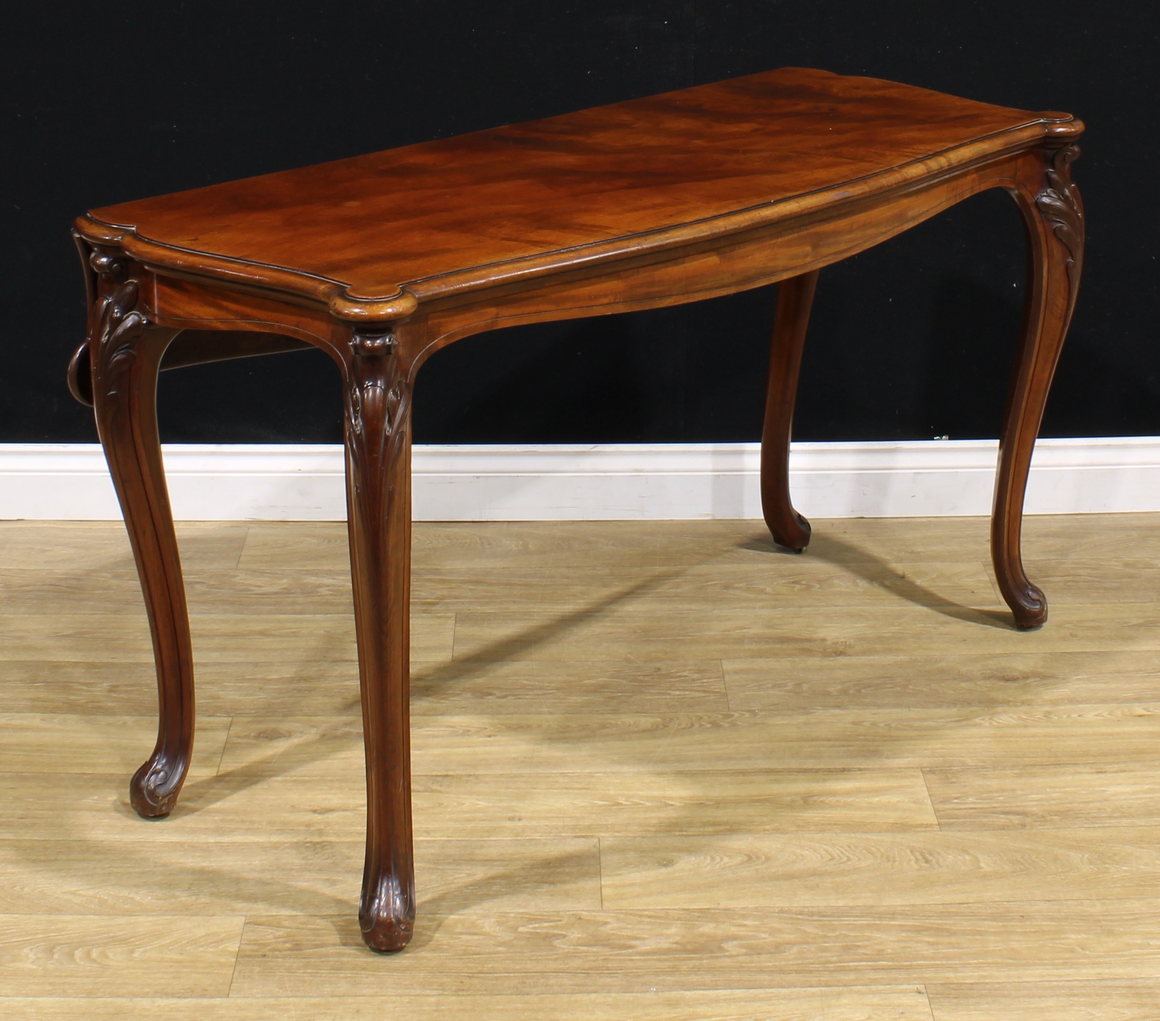 A pair of unusual 19th century mahogany pier/occasional dining tables, in the French Hepplewhite - Image 10 of 12