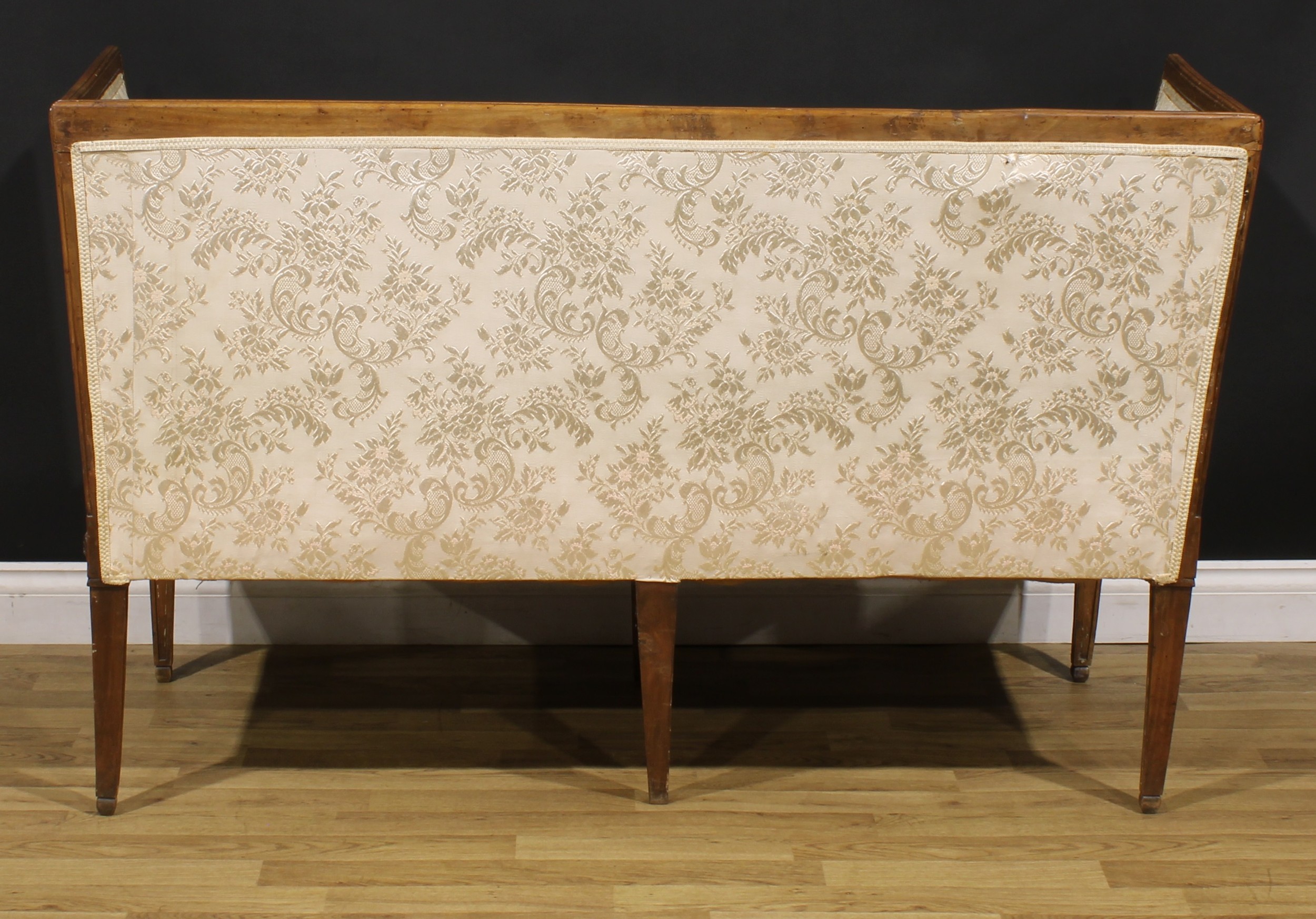 A late 19th/early 20th century Neoclassical Revival sofa, 88.5cm high, 147.5cm wide, the seat - Image 4 of 4
