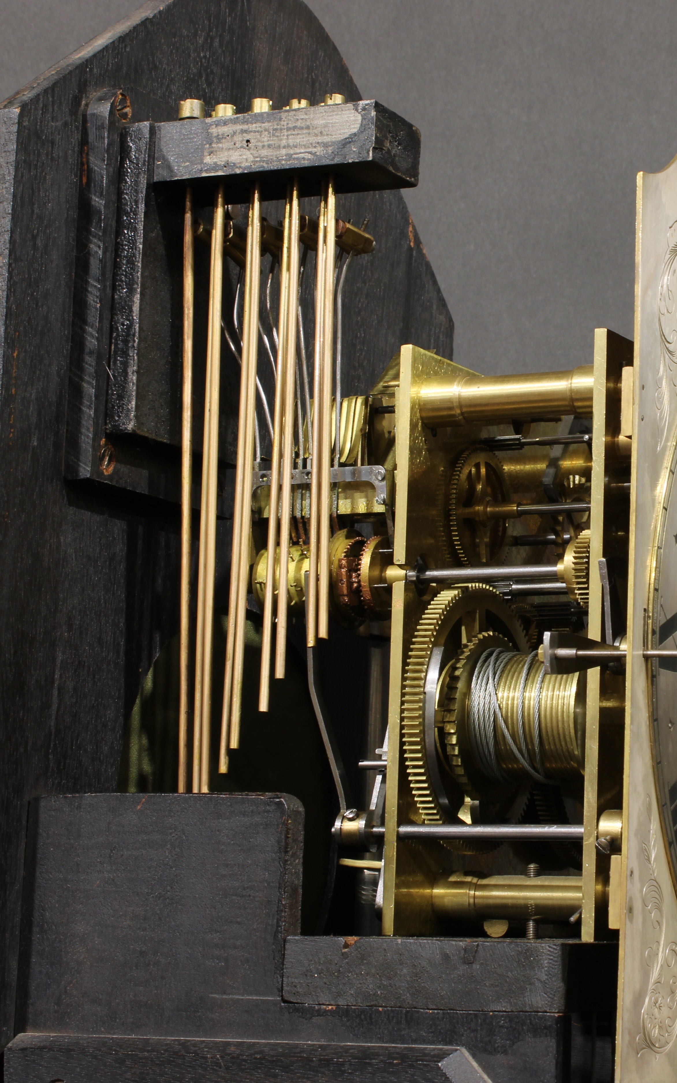 An early 20th century mahogany regulator longcase clock, by Gillett & Johnston (Croydon, London, - Image 7 of 7