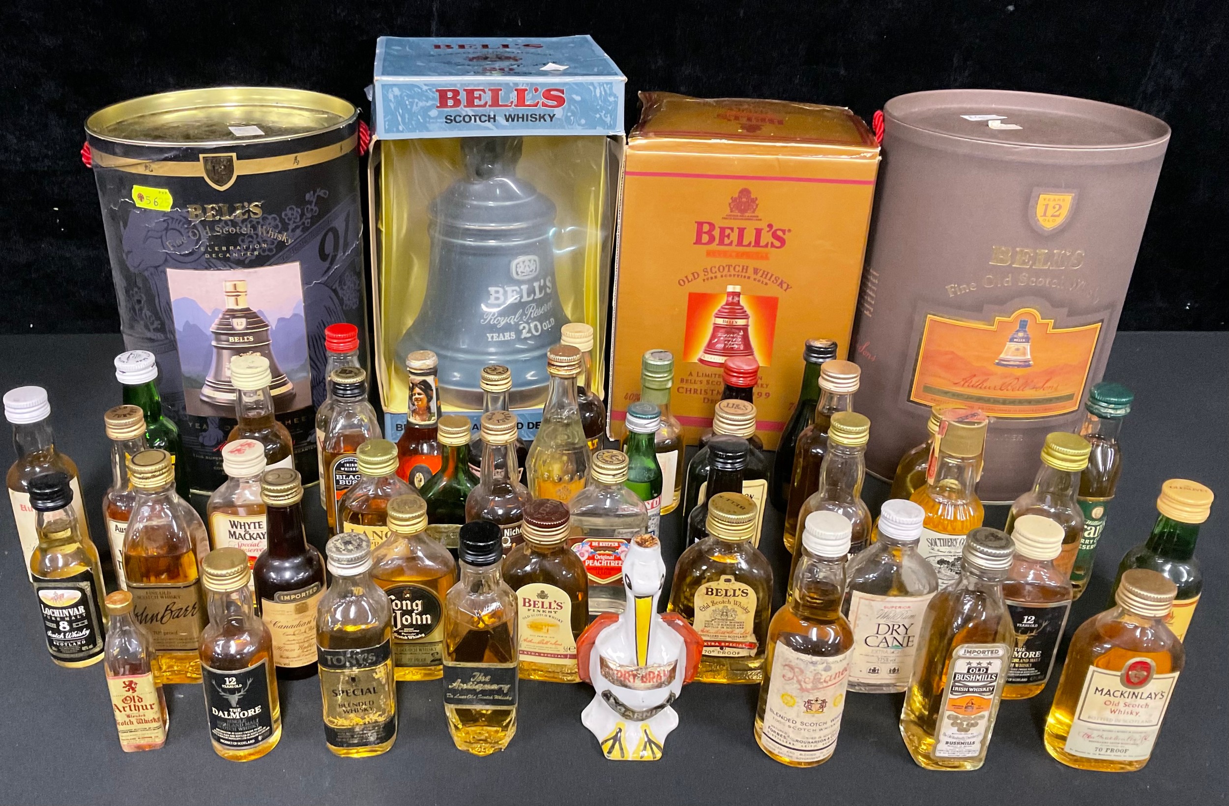 Wines & Spirits - Bells 12 Years Old Fine Old Scotch Whisky, 75cl, in Wade bell shaped bottle,