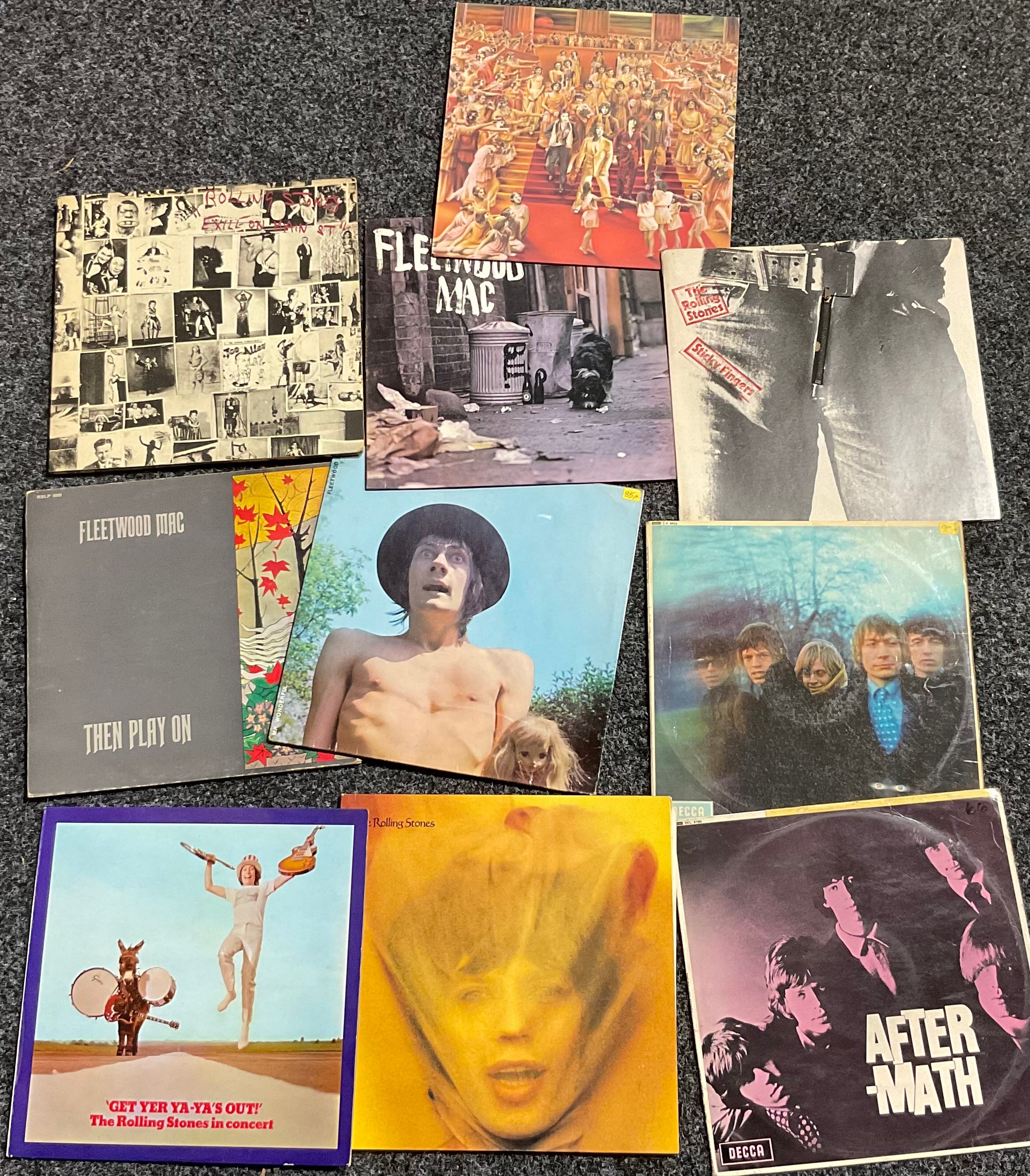 Vinyl Records - LP's - including, The Rolling Stones, Goats Head Soup, COC 59101; The Rolling