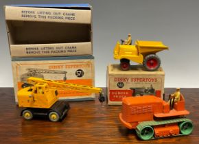 Toys & Juvenalia - Dinky Supertoys 571 Coles Mobile Crane, boxed with original inner cardboard