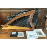 22 string harp including sheet music and dvd