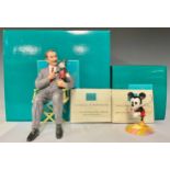 A Walt Disney figure Celebrating Walt Disney's 100th Birthday "... it Was all Started by a Mouse",