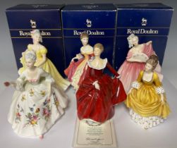 A Royal Doulton figure, Fragrance HN 3311, exclusive limited edition, 21cm, certificate, boxed;