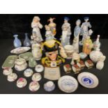 A Royal Doulton character jug, Vice-Admiral Lord Nelson, D6932, certificate, boxed; a Coalport