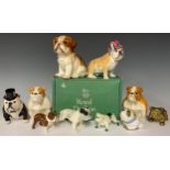 A Royal Doulton model, The British Bulldog, DA228, special edition of 1,000, 12.5cm, printed