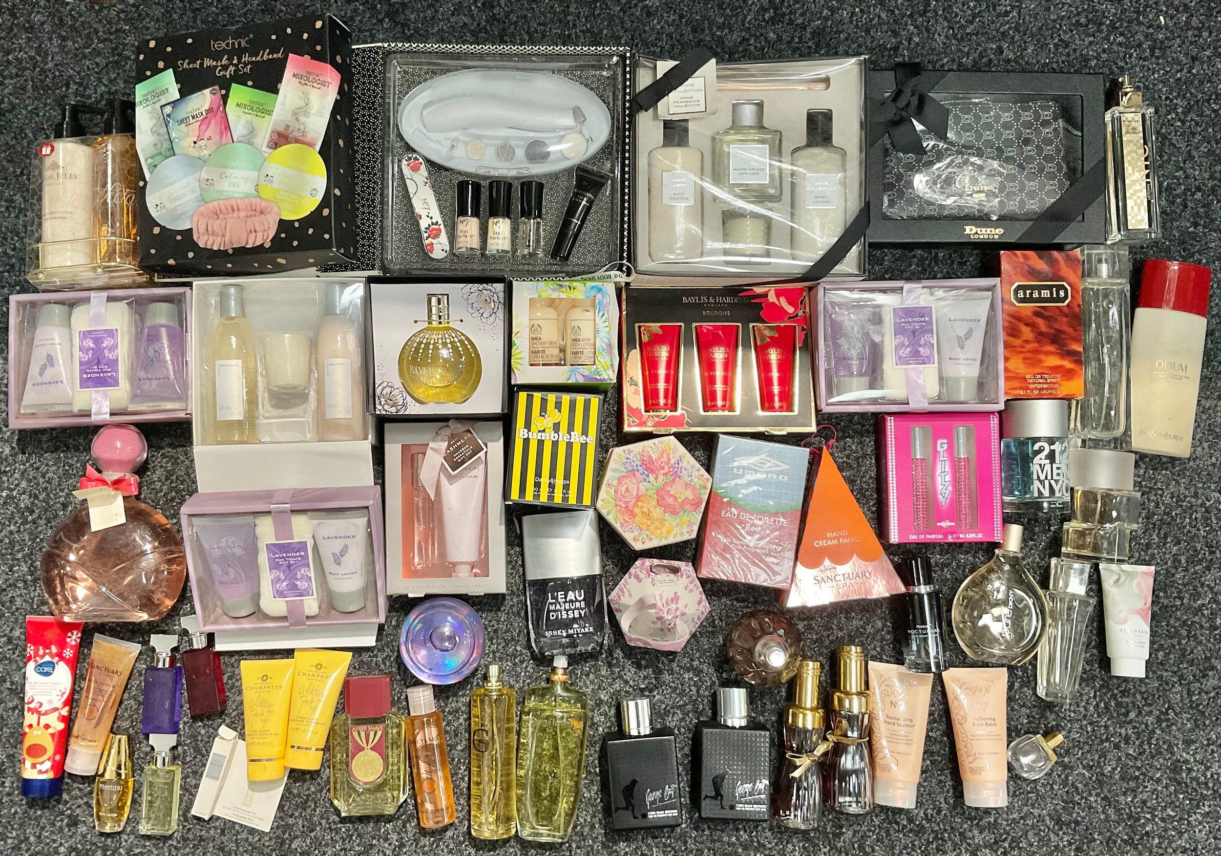 Perfumes, After Shaves, Lotions - boxed sets, including Calvin Klein, Elizabeth Arden, Chloe, YSL,