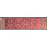 Oriental Rugs and Carpets - a Meshwani runner, 239cm x 62cm