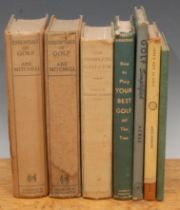 Golf, vintage publications – Acree (Edward C.), Hutchinson (Jock and Bill), Golf Simplified Chicago,