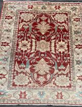 An Indian design Agra type wool rug or carpet, 363cm x 277cm