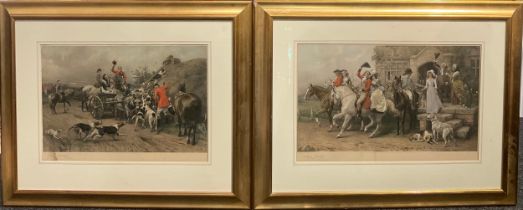 Alfred William Strutt, by and after, a pair of prints, published by Dowdeswell & Dowdeswells