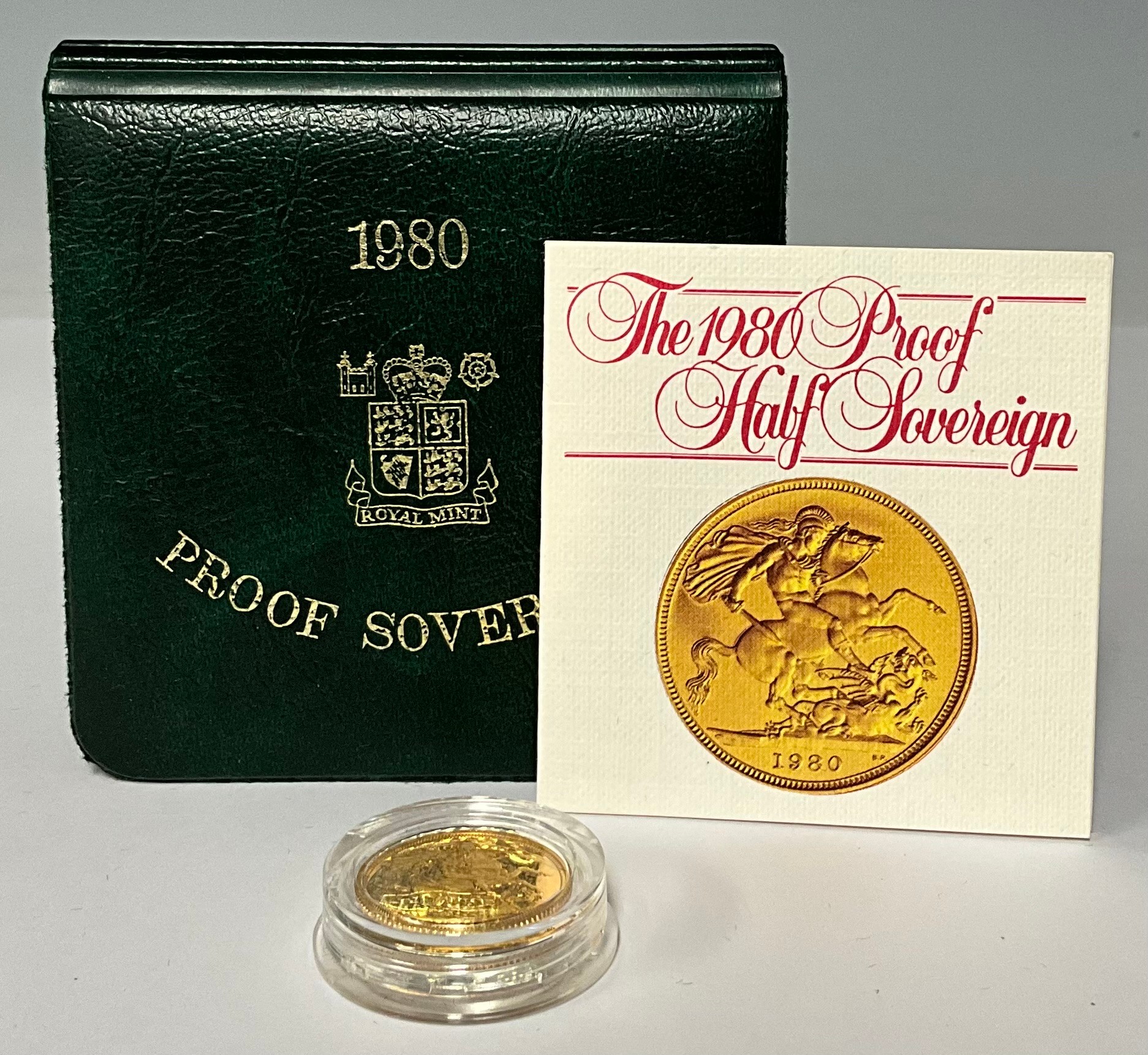 A Royal Mint Elizabeth II full gold proof sovereign, capsulated, certificate, boxed - Image 3 of 3