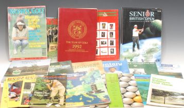 Golf, UK & US Championship and other Programmes 1966-1996 – to include Carling World Cup 1966, Royal