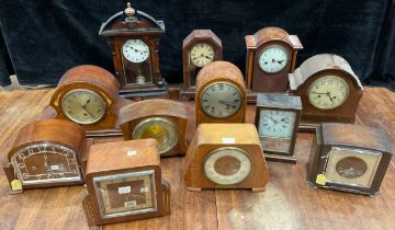 Clocks - early 20th century, including Art Deco, etc (12)