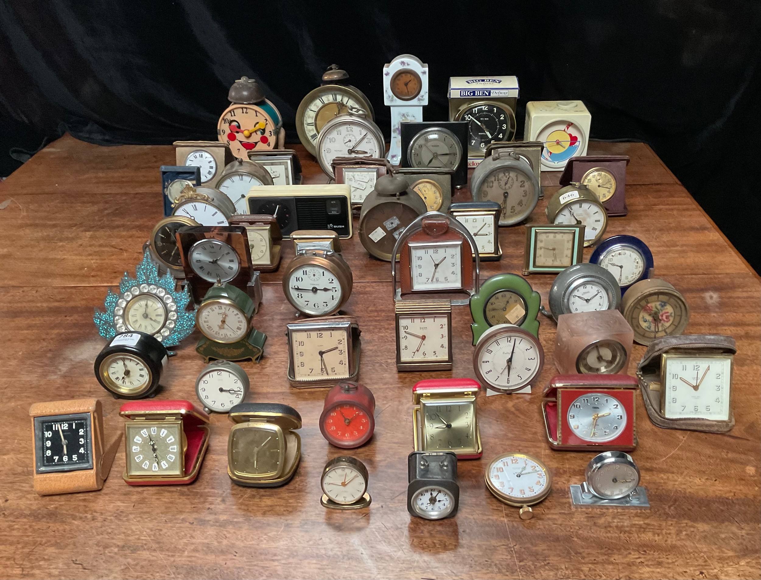 Clocks - various alarm and travel (qty) - Image 2 of 2
