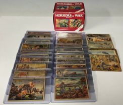 A collection of Horrors of War reprinted cards, comprising various full colour cards in box; a