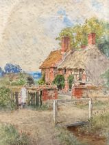 Henry John Yeend King (1855 - 1924) At Upton, Berkshire signed, watercolour, 40cm x 30cm
