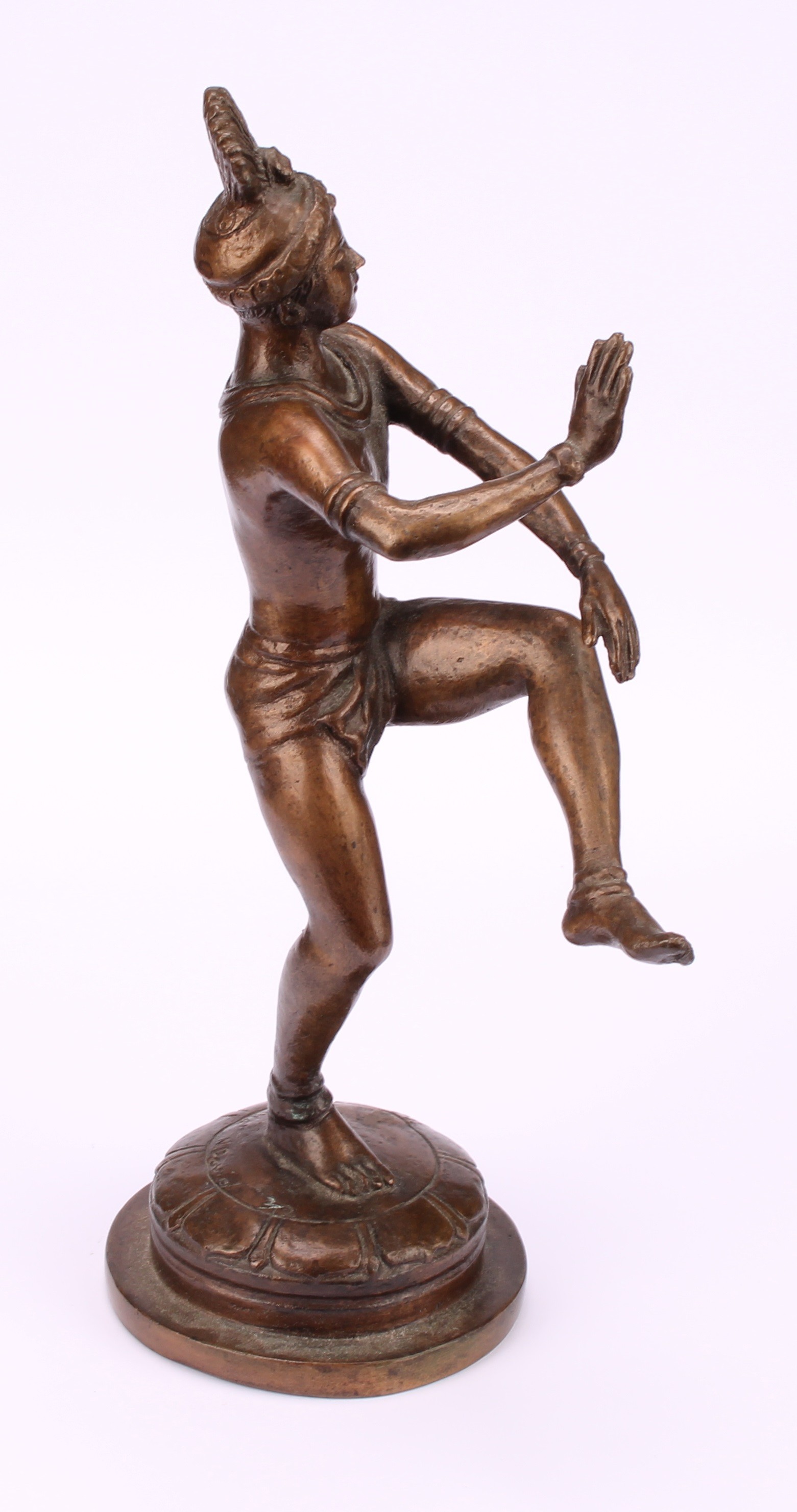 Nathan David (1930–2017), a bronze figure, Shiva, numbered 3/12, 24.5cm high - Image 3 of 6