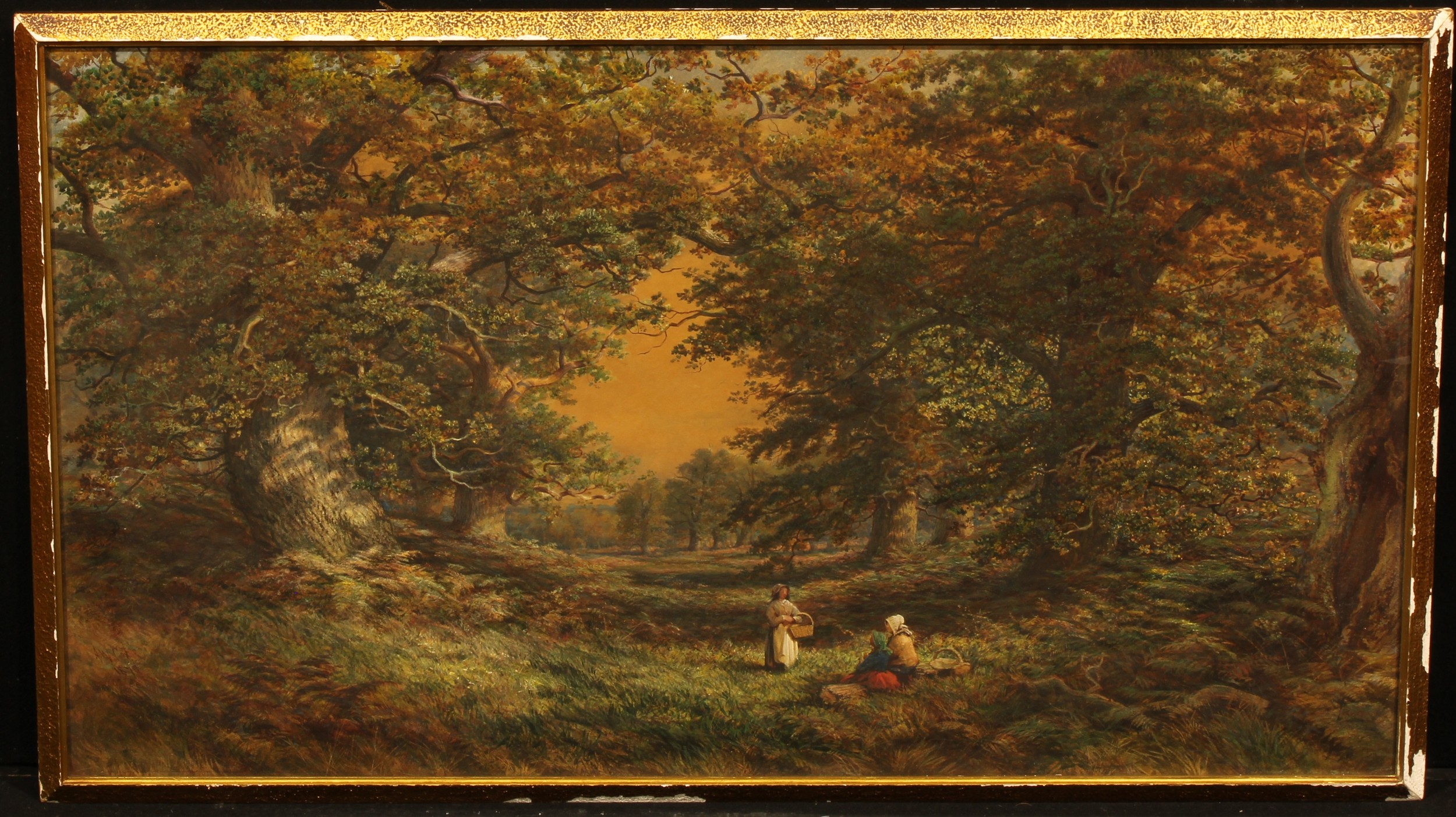 Alfred Wilson Cox (1830–1888) A Moment’s Rest, signed and dated, watercolour, 53cm x 94.5cm - Image 2 of 4