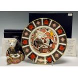 A Royal Crown Derby paperweight, Drummer Teddy, this is number 1,462 of an exclusive limited edition