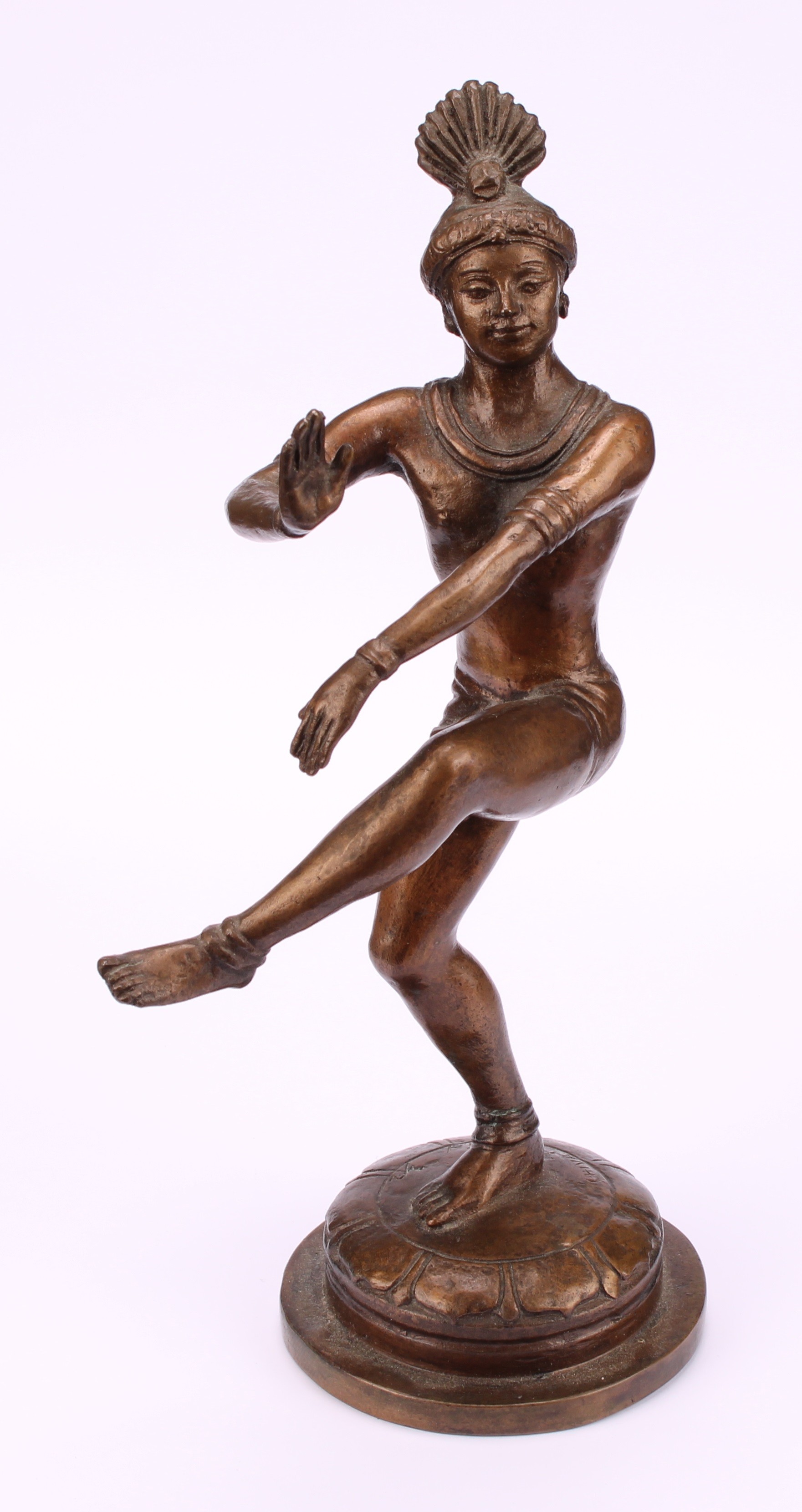 Nathan David (1930–2017), a bronze figure, Shiva, numbered 3/12, 24.5cm high - Image 2 of 6