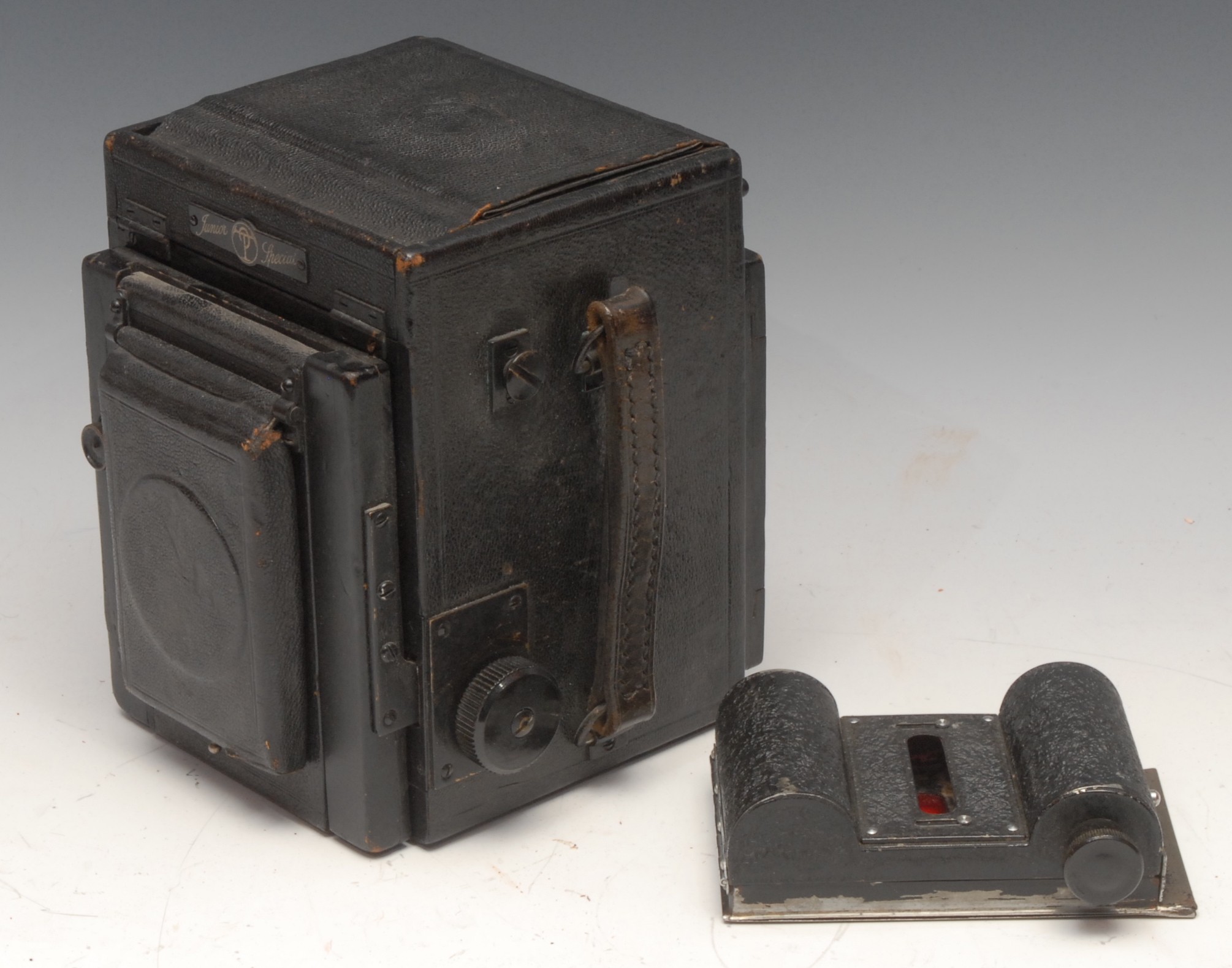 Photography - A Thornton-Pickard Junior Special Ruby Reflex single lens reflex plate camera, Cooke - Image 3 of 3