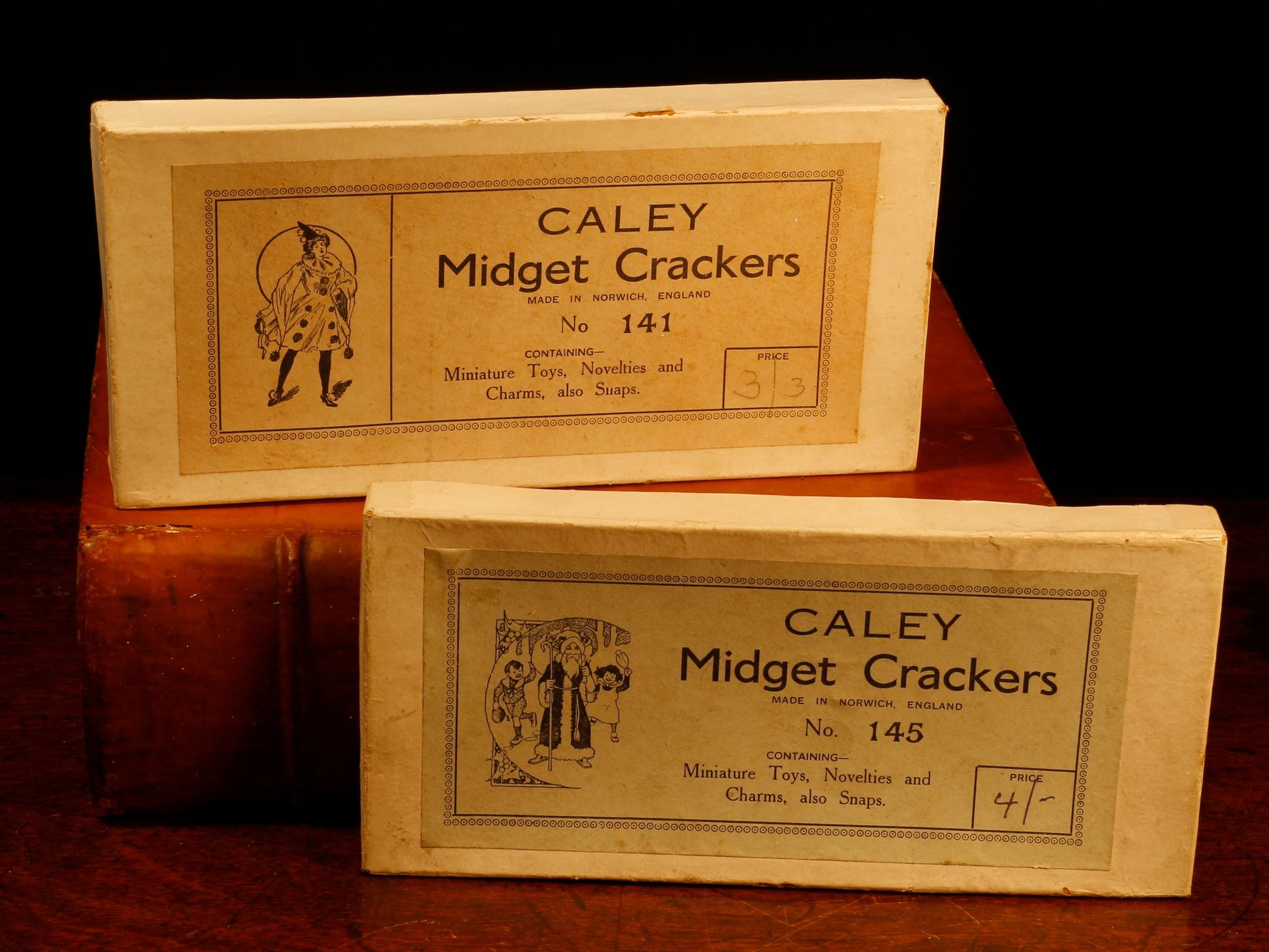 Childhood Memories & Nostalgia - a set of Caley No.141 'Midget' Christmas crackers, comprising - Image 3 of 3