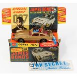 Corgi Toys 261 Special Agent 007 James Bond's Aston Martin D.B.5. from the James Bond film "