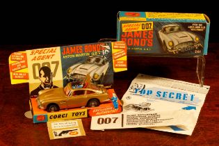 Corgi Toys 261 Special Agent 007 James Bond's Aston Martin D.B.5. from the James Bond film "