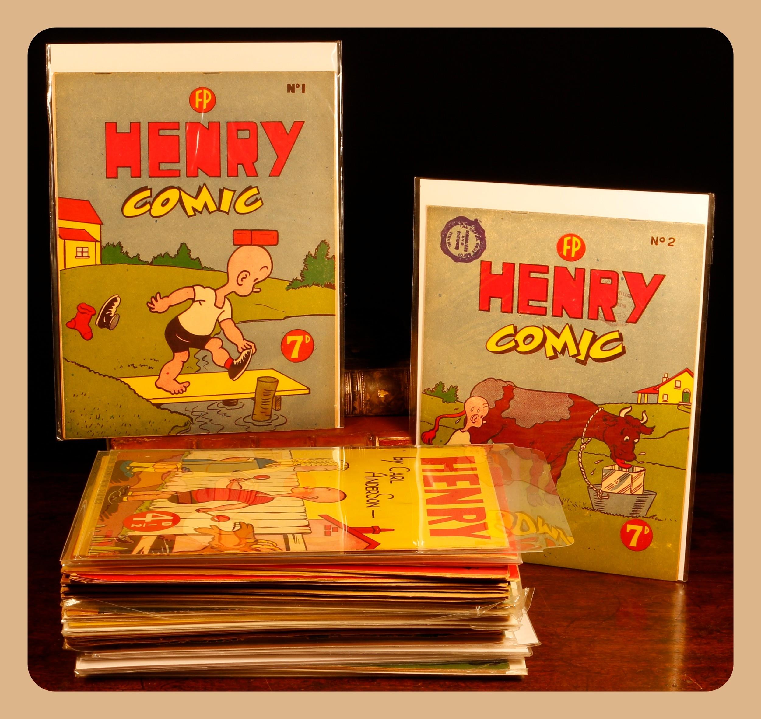 Henry, From Cartoon to Comic Strip, Lots 7000 - 7024, from a deceased single-owner collector from