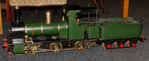 Live Steam and Model Engineering - a scratchbuilt 5" gauge live-steam 'Polly IV' 0-6-0 locomotive