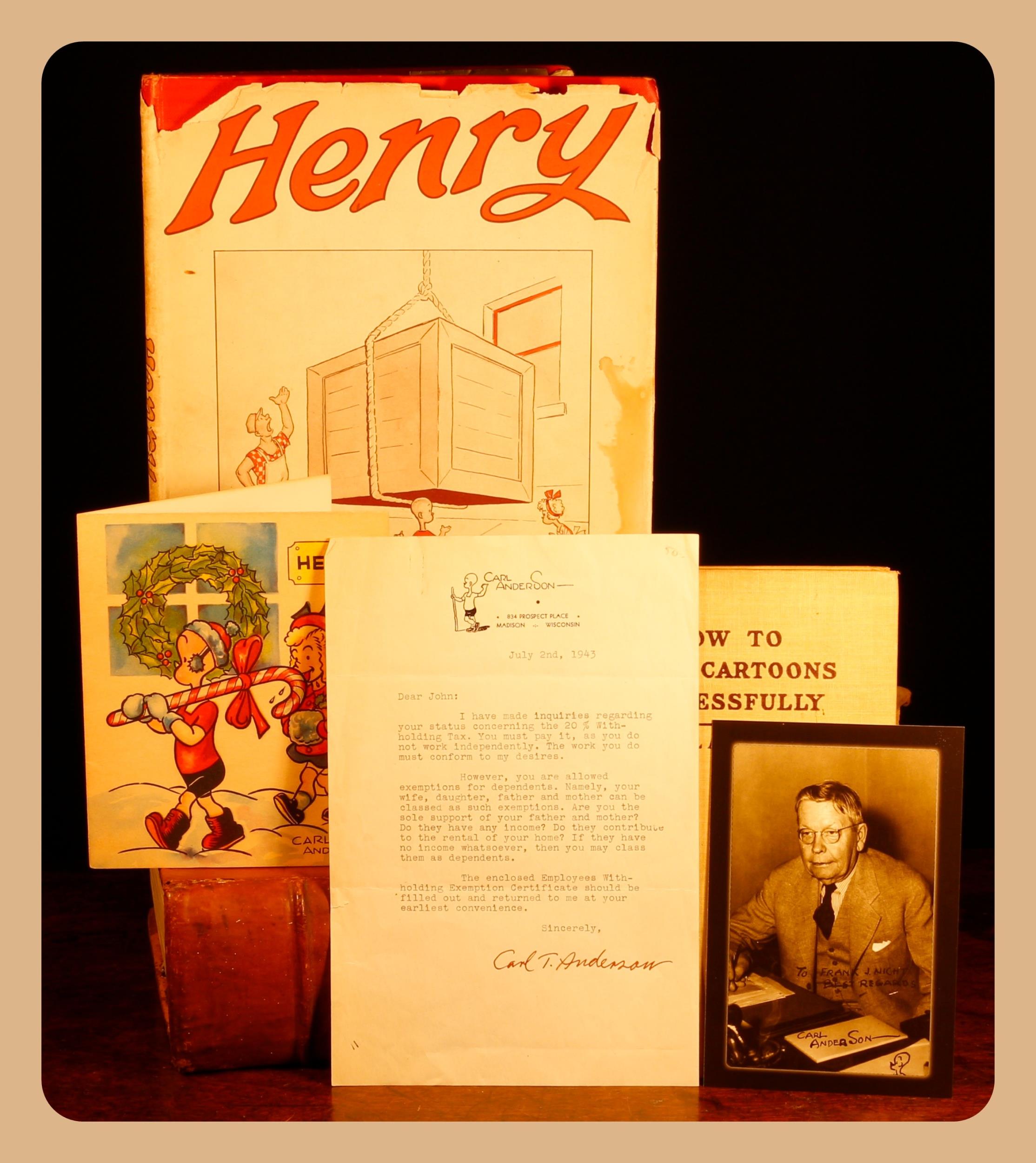 Henry, From Cartoon to Comic Strip, Lots 7000 - 7024, from a deceased single-owner collector from