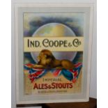 **LOT WITHDRAWN FROM SALE** Advertising, Breweriana Interest - a rectangular shaped pictorial adver