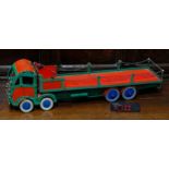 Model Engineering & Constructional Toys - a Meccano model of a eight wheel Foden lorry with