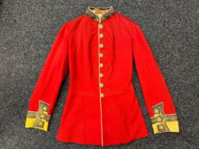 Victorian 20th of Foot Officers Tunic, all full Gilt Buttons present, Colonels Rank to collar.