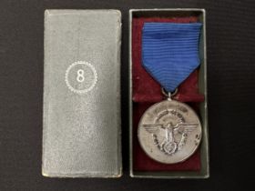 WW2 Third Reich Polizei Dienstauszeichnung 3. Stufe (8 Jahre) - Police Long Service Award 3rd