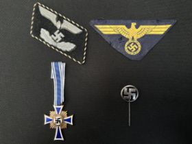 WW2 Third Reich Ehrenkreuz der Deutsche Mutter Dritte Stufe - Mother's Cross 3rd Class (Bronze)