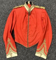 Victorian Lancashire Fusiliers Officers Hot Climate Shell Jacket. Colonel's rank, one bullion wire