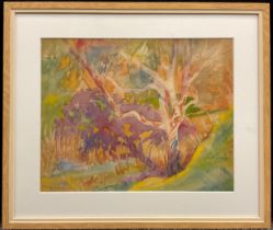 Mary Parker Harris (Scottish / Australian 1891-1978), The Dream Tree, signed, watercolour, label